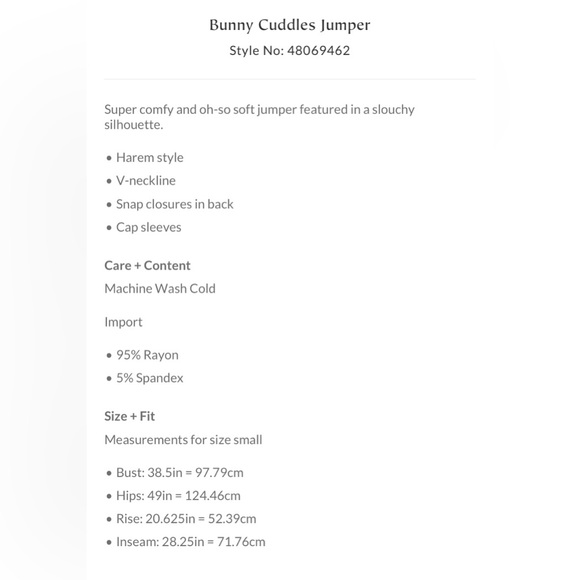 Free People Bunny Cuddles Jumpsuit - Picture 4 of 4